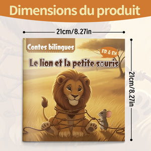 French-English bilingual animal fable reader for kids