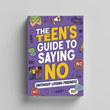Paperback mockup of teen assertiveness and communication workbook