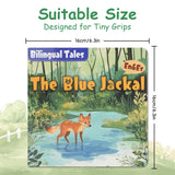 Paired Mounting-Bilingual Tales: The Blue Jackal – English & Spanish Storybook