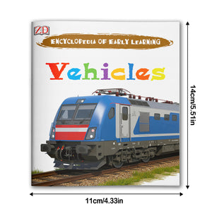 Vehicles Early Learning Book for Kids, Vehicle Recognition, First Vocabulary and Preschool Learning Skills