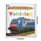 Vehicles Early Learning Book for Kids, Vehicle Recognition, First Vocabulary and Preschool Learning Skills