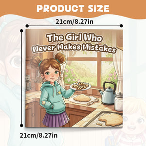 Children's picture book about perfectionism, confidence, resilience, and learning from mistakes