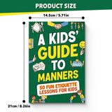 Children's etiquette lesson book for manners, respect, and polite behavior