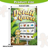Detail Quest Visual Puzzle Activity Book for Kids, Fun Observation and Matching Game Book for Early Learning, Focus Practice, and Screen-Free Play