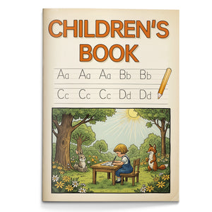 Children's Alphabet Book upper lower practice cover