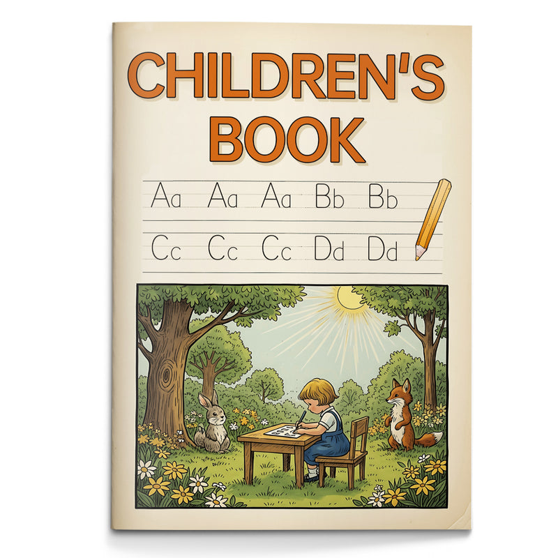 Children's Alphabet Book upper lower practice cover