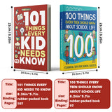 100 Things Every Teen Should Know About Sc + 101 Things Every Kid Needs to Know Life Sk: 2-Book Set bundle detail image, image 2, bundle ISBN 9798900664606