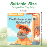 Paired Mounting-Bilingual Tales: The Fisherman and the Golden Fish – English & Spanish Storybook