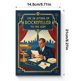 Printed personal growth book about character, discipline, and Rockefeller wisdom