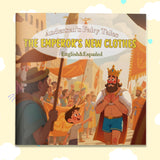 The Emperor's New Clothes English-Spanish Book cover