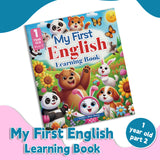 My First English Learning Book - Teach Your Kids English Using Fun Activities