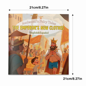 Bilingual fairy tale reader for kids with English and Spanish story text