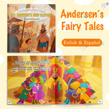 Printed Emperor's New Clothes book for vocabulary honesty and story learning