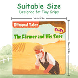 Paired Mounting-Bilingual Tales: The Farmer and His Sons – English & Spanish Storybook