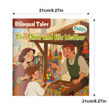 English-Spanish bilingual moral tale reader for kids