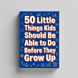 50 Little Things Kids Should Do Before They Grow Up product image 6 showing printed book details for screen-free reading and learning