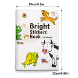 Counting sticker activity book for kids with number awareness