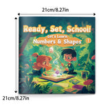 Early math picture book for kids with counting and shape recognition