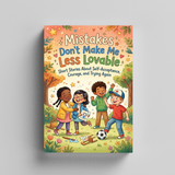 Mistakes Don't Make Me Less Lovable product image 6 showing printed book details for screen-free reading and learning