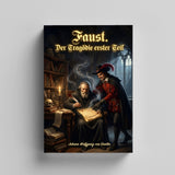 Faust Der Tragodie Erster Teil German Edition by Goethe product image 5 showing printed book details for screen-free reading and learning