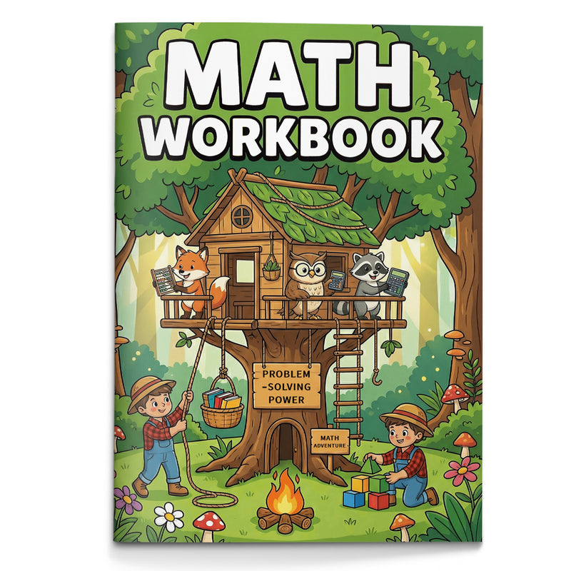 Math Workbook number bonds facts cover
