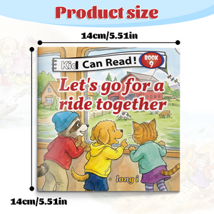 Children's beginner reading books with friendship, animal characters, and adventure themes