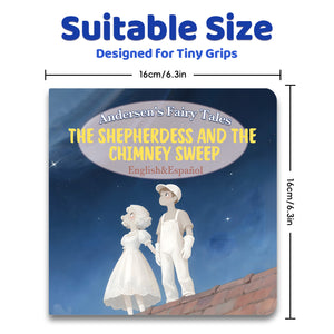 Suitable size view of The Shepherdess and the Chimney Sweep bilingual book