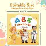 Career exploration alphabet book for kids with jobs and letter recognition