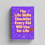 The Life Skills Checklist for Kids product image 6 showing printed book details for screen-free reading and learning