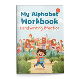My Alphabet Workbook coloring and word tracing cover
