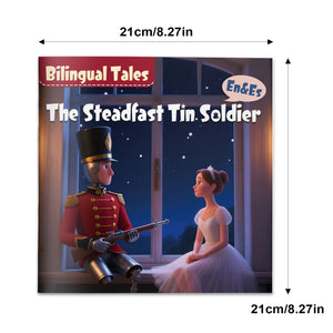 Bilingual fairy tale reader for kids with English and Spanish story text