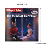 Bilingual fairy tale reader for kids with English and Spanish story text