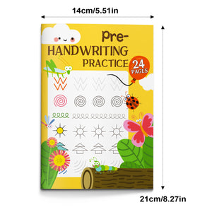 Tracing lines and patterns activity book for preschool handwriting readiness