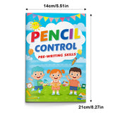 Trace the pattern pages for preschool handwriting readiness