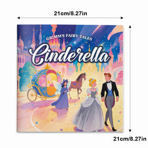 Kids classic fairy tale picture book for Cinderella family reading
