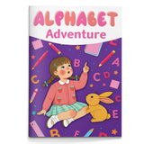 Alphabet Adventure activity sheets workbook cover