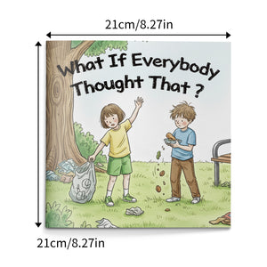 What If Everybody Thought That, Children’s Character Building Picture Book for Responsibility, Empathy, Positive Thinking, and Everyday Social Growth