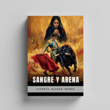 Sangre y Arena Spanish Edition by Vicente Blasco Ibanez product image 5 showing printed book details for screen-free reading and learning