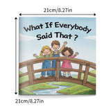 Children's communication picture book for kind words, respect, and empathy