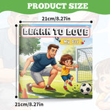Children's family picture book about father-child bonding, gratitude, and affection