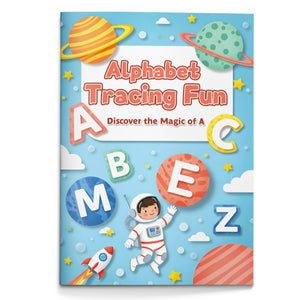 Alphabet Tracing Fun letter recognition workbook cover