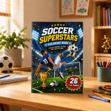 Soccer Superstars Coloring Book - Football Action Pages for Creative Kids physical printed English book interior page or product preview 2, ISBN 9798904662349