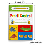 Early tracing practice book for lines, patterns, shapes, and fine motor skills