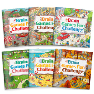 Brain Games Fun Challenge: Spot the Difference & Hidden Objects for Kids