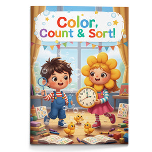 Picture Letter Sound Mapping Workbook for Kids, Early Reading Activity Book with Phonics Practice, Sentence Scramble Tasks, Sound Recognition, and Fun Literacy Learning