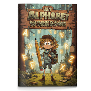 My Alphabet Workbook sentence tracing cover