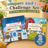 Find the Difference Challenge for Kids + Kids Find the Difference Challenge Book: 2-Book Set bundle detail image, image 2, bundle ISBN 9798904661557