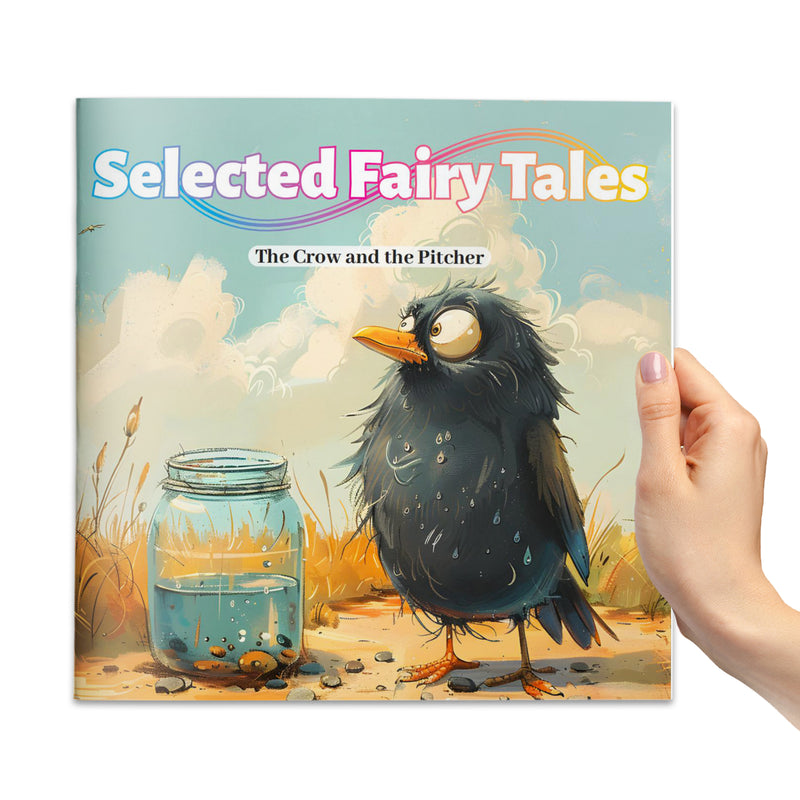Selected Fairy Tales The Crow and the Pitcher Picture Book cover