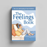 Paperback mockup of teen feelings and self-awareness book