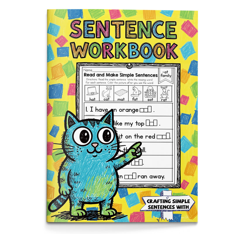 Sentence Workbook complete simple sentences cover